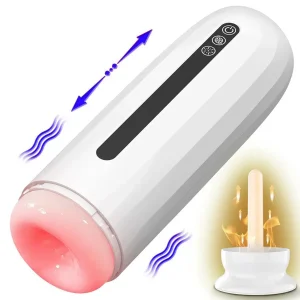 Automatic Thrusting Waterproof Mens Intimate Toy