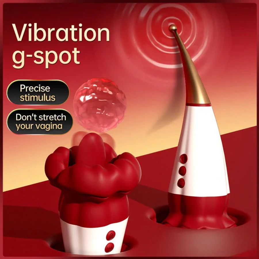 Big Mouth Dual-Head Clit Vibrator - immagine 4