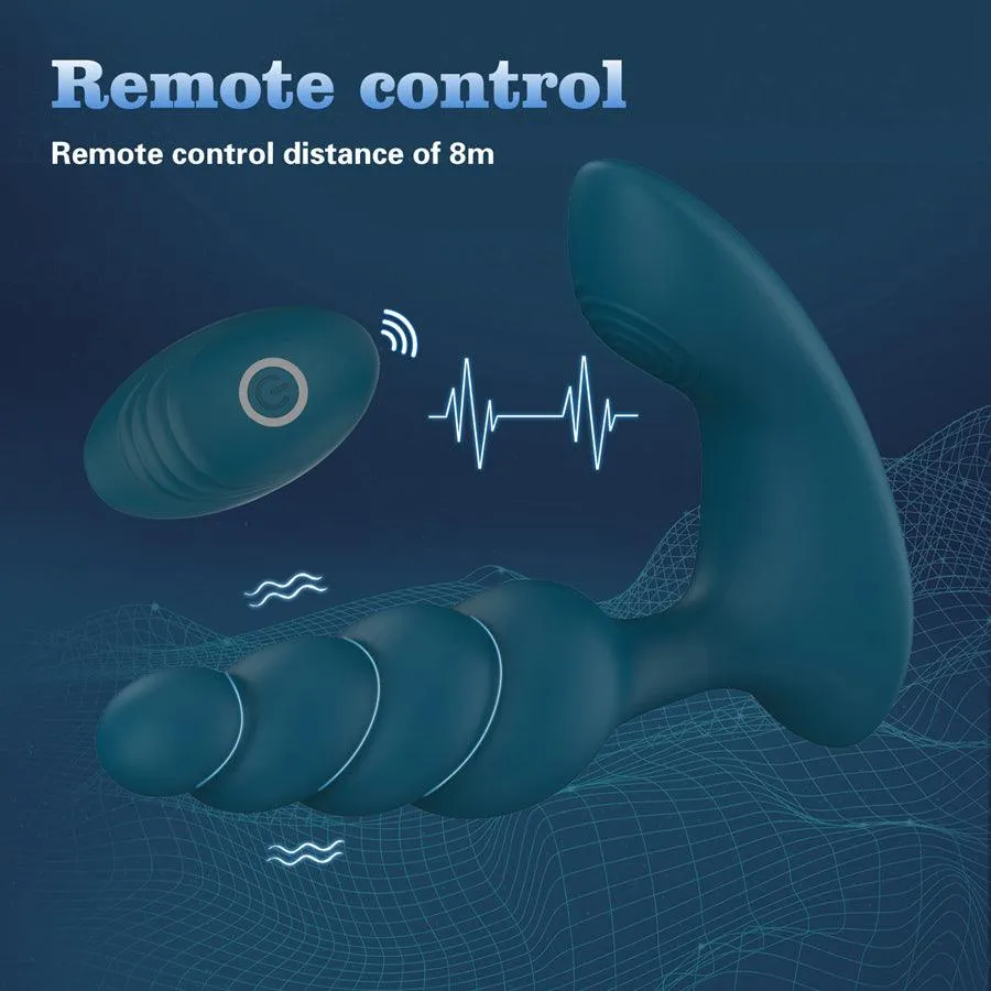 Gale APP Long Distance Dual Vibrating Prostate Massage Toy - immagine 5