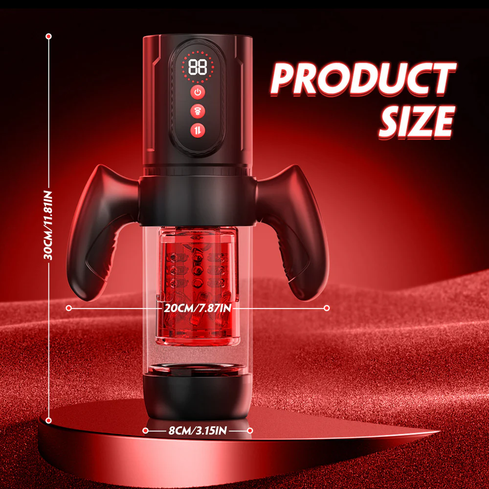 Xinghaoya Male Handheld Pleasure Toy | 7 Thrust Rotate & 9 Suction Modes - immagine 6