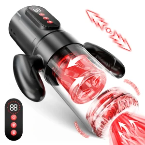 Xinghaoya Male Handheld Pleasure Toy | 7 Thrust Rotate & 9 Suction Modes