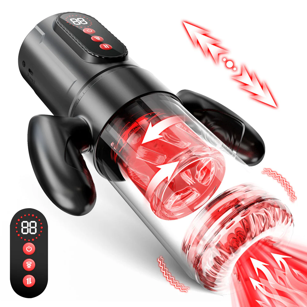 Xinghaoya Male Handheld Pleasure Toy | 7 Thrust Rotate & 9 Suction Modes - immagine 2
