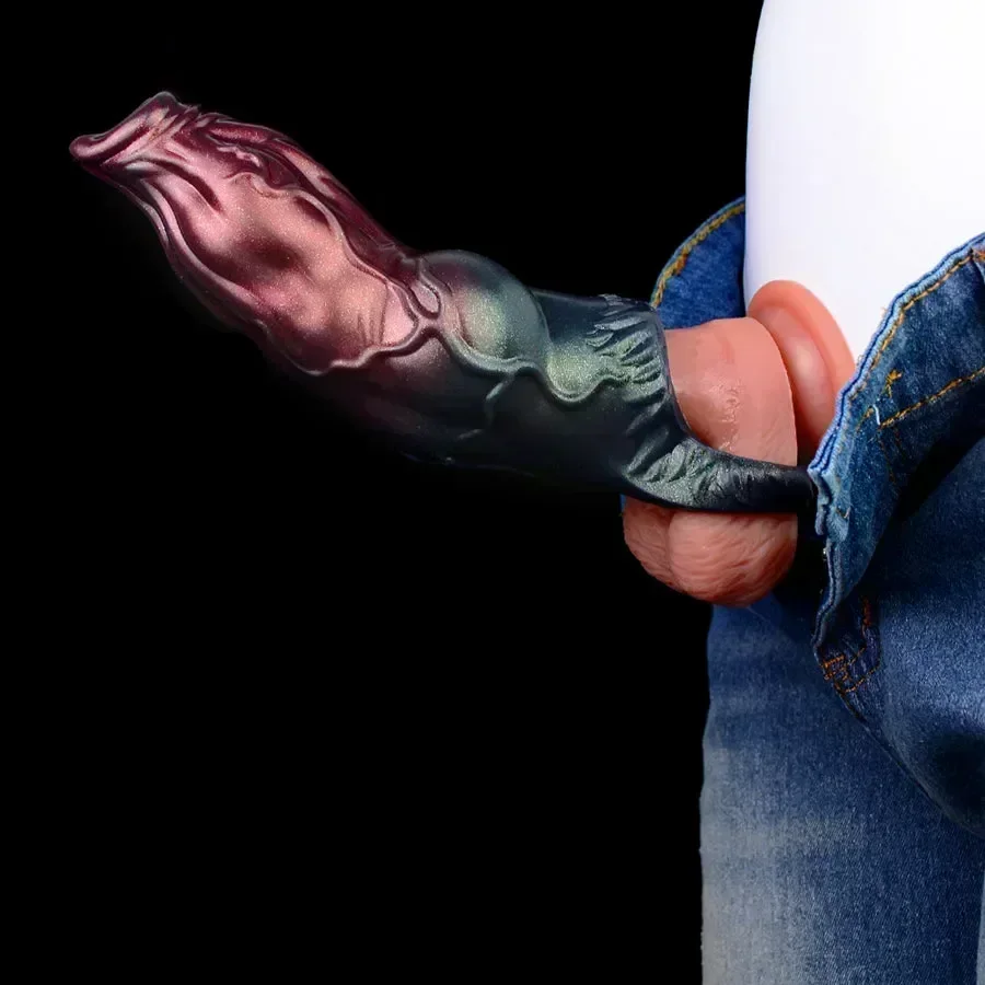 Xinghaoya Knot Penis Extension Sleeve - immagine 3