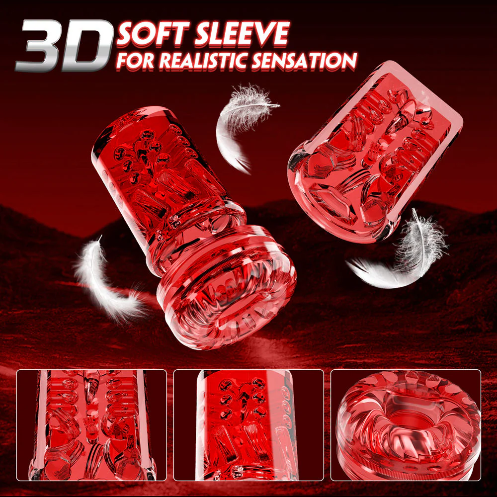 Xinghaoya Male Handheld Pleasure Toy | 7 Thrust Rotate & 9 Suction Modes - immagine 9