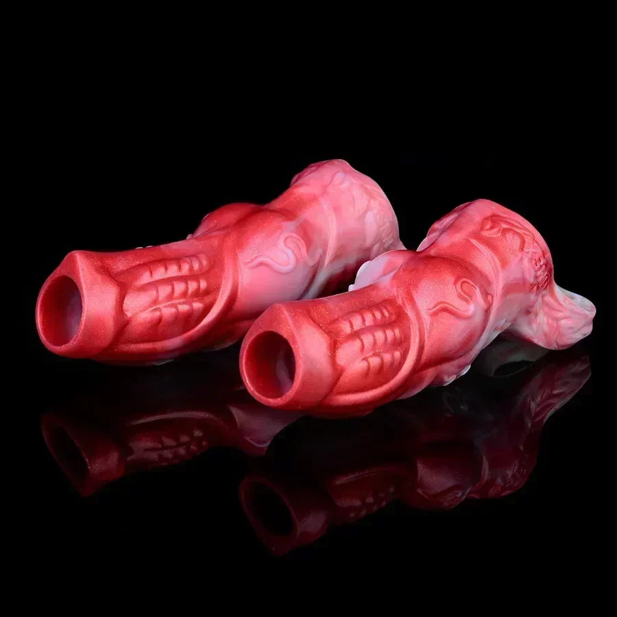 Soft Silicone Penis Sleeve Extender - immagine 4