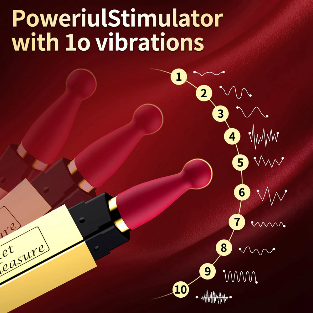 Xinghaoya Discreet Lipstick Vibrator - immagine 3
