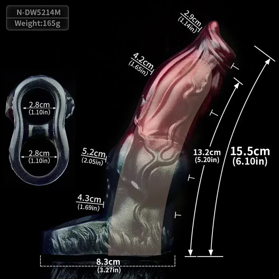 Xinghaoya Knot Penis Extension Sleeve - immagine 7