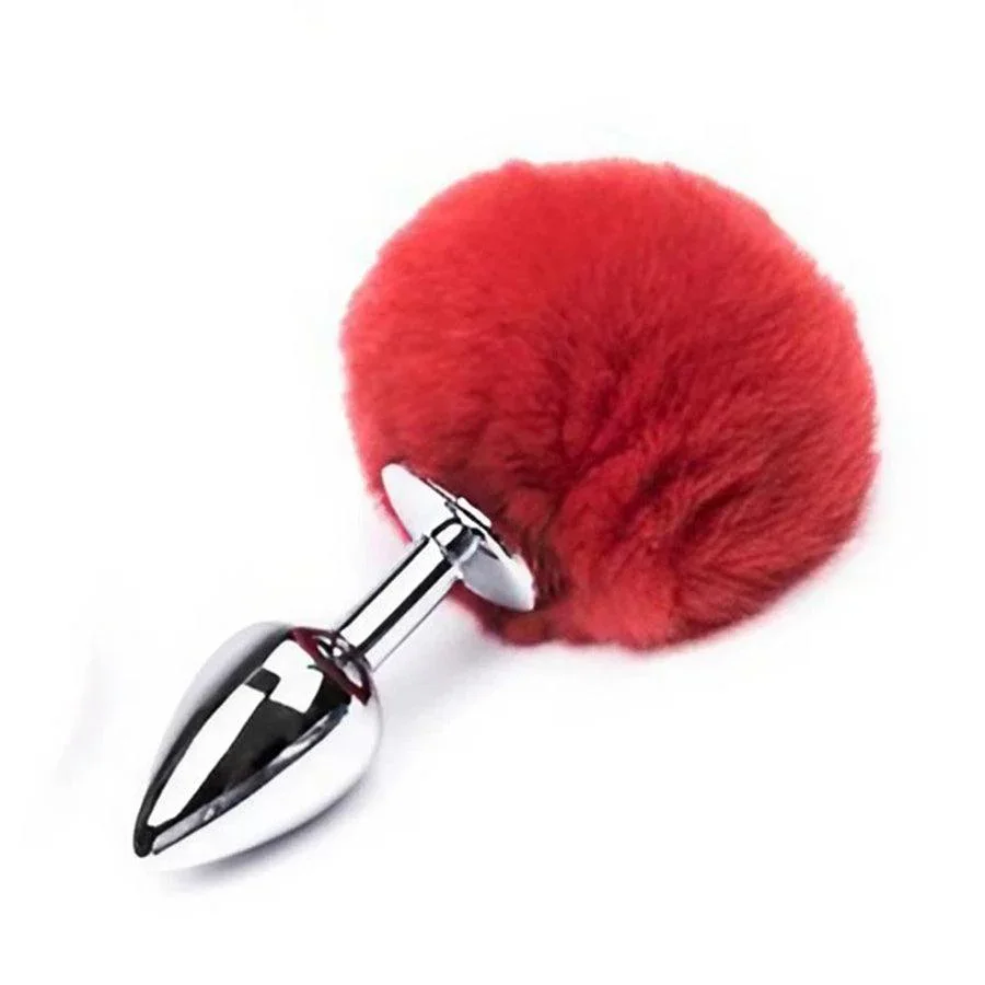 Rabbit Tail Metal Butt Plug - immagine 8