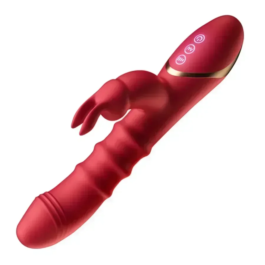 Xinghaoya Sliding Rings Bunny Vibrator - immagine 2