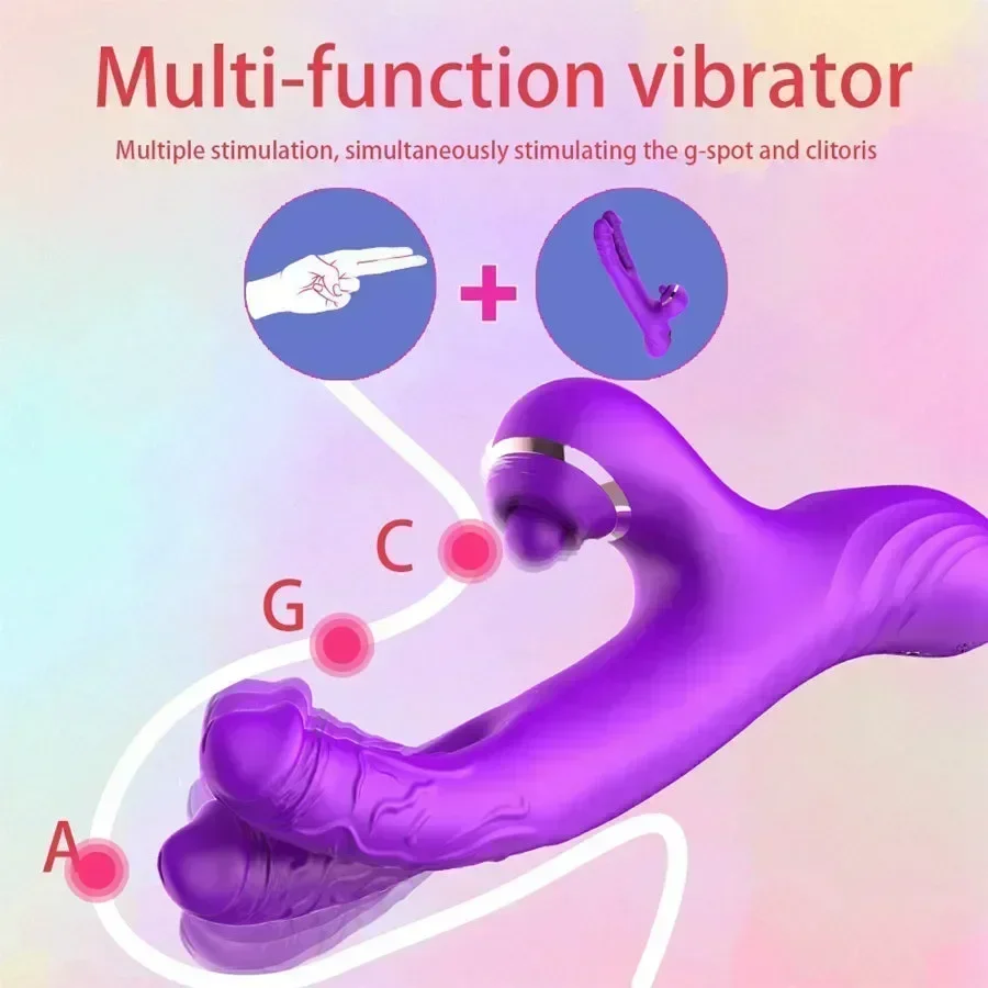 Xinghaoya Realistic Fingering Rabbit Vibrator - immagine 5