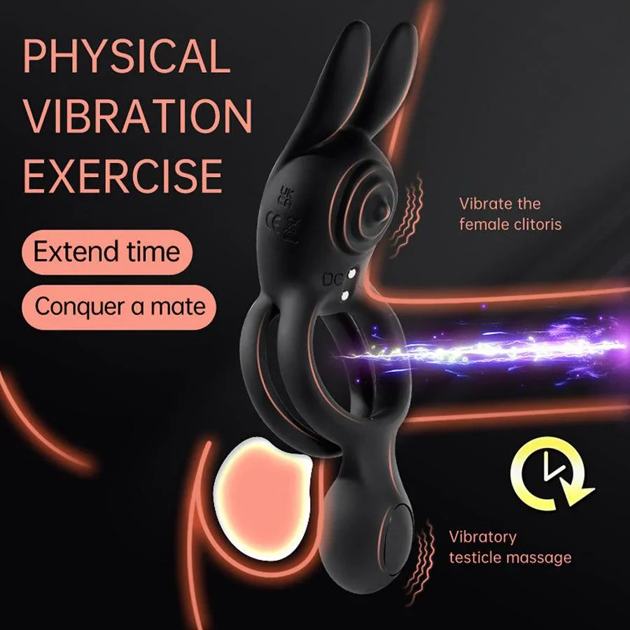 Remote Premium Couples Vibrating Cock Ring - immagine 4