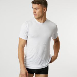 t shirt bianca uomo