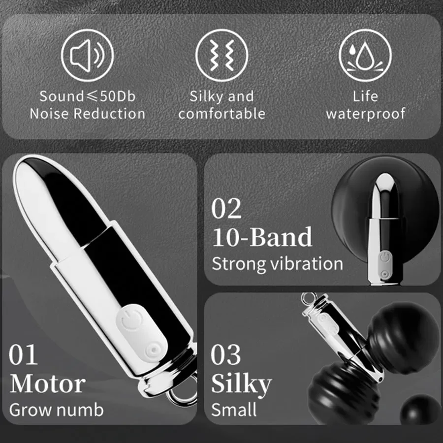 Remote Control Sliver Bullet Vibrator - immagine 5